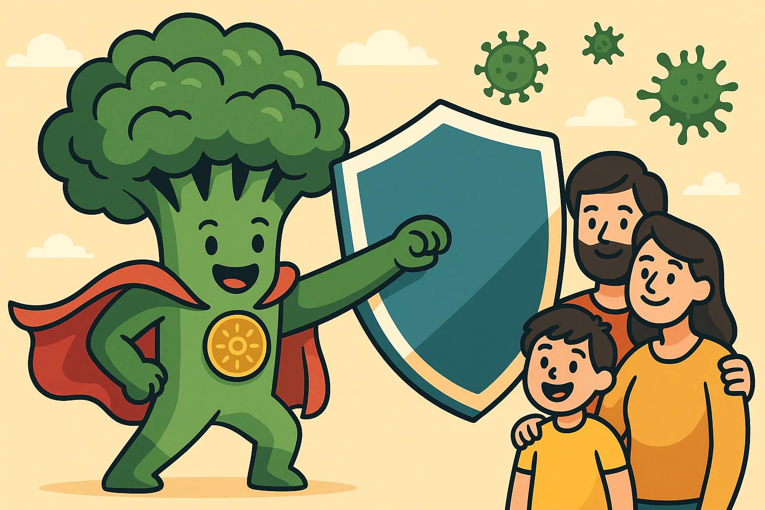 Die besten Lebensmittel fürs Immunsystem – Brokkoli statt Batman - Vitaluma®