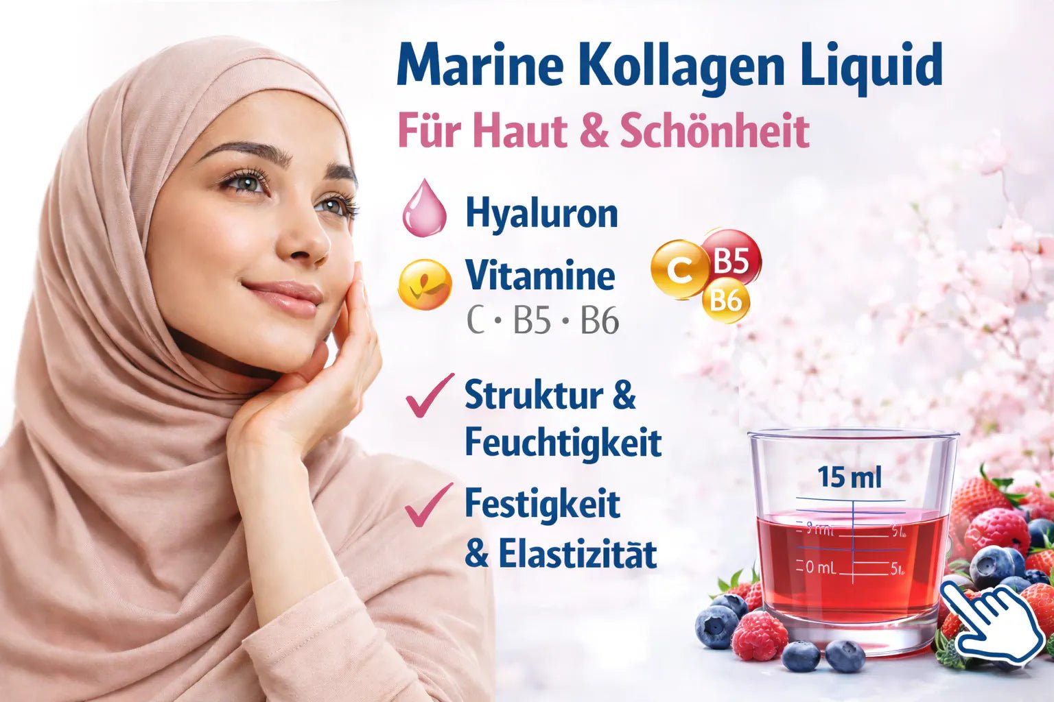Kollagen: Das „Gerüstmaterial“ für Haut & Bindegewebe – flüssig, lecker, konsequent - Vitaluma®
