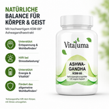 Vitaluma Ashwagandha KSM-66 mit hochwertigem Extrakt für Alltag, Wohlbefinden und bewusste Ernährung