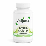 Vitaluma Bitterkräuter Kapseln mit 10 Bitterkräutern als veganes Nahrungsergänzungsmittel für die Verdauung