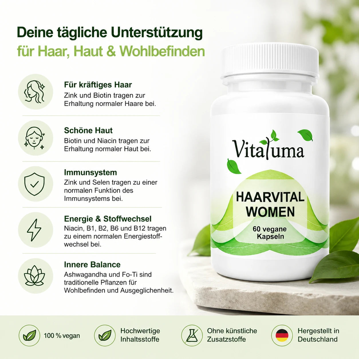 Haarvital Woman - 60 Kapseln