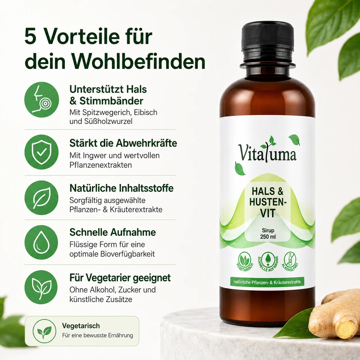 Hals & Husten-VIT Sirup 250ml