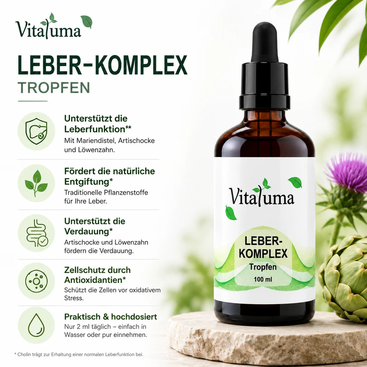 Leber-Komplex Tropfen – 100 ml