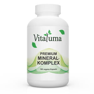 Premium Mineralkomplex - 180 vegane Kapseln