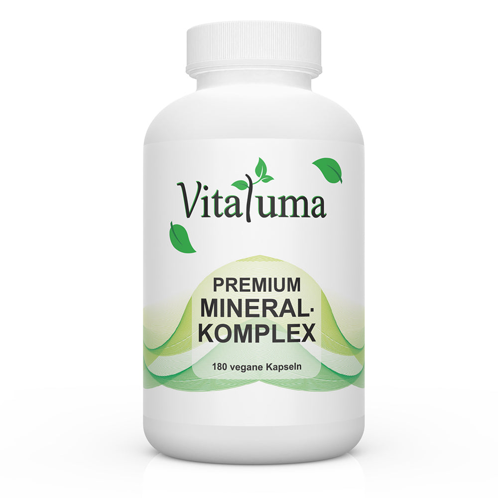 Premium Mineralkomplex - 180 vegane Kapseln