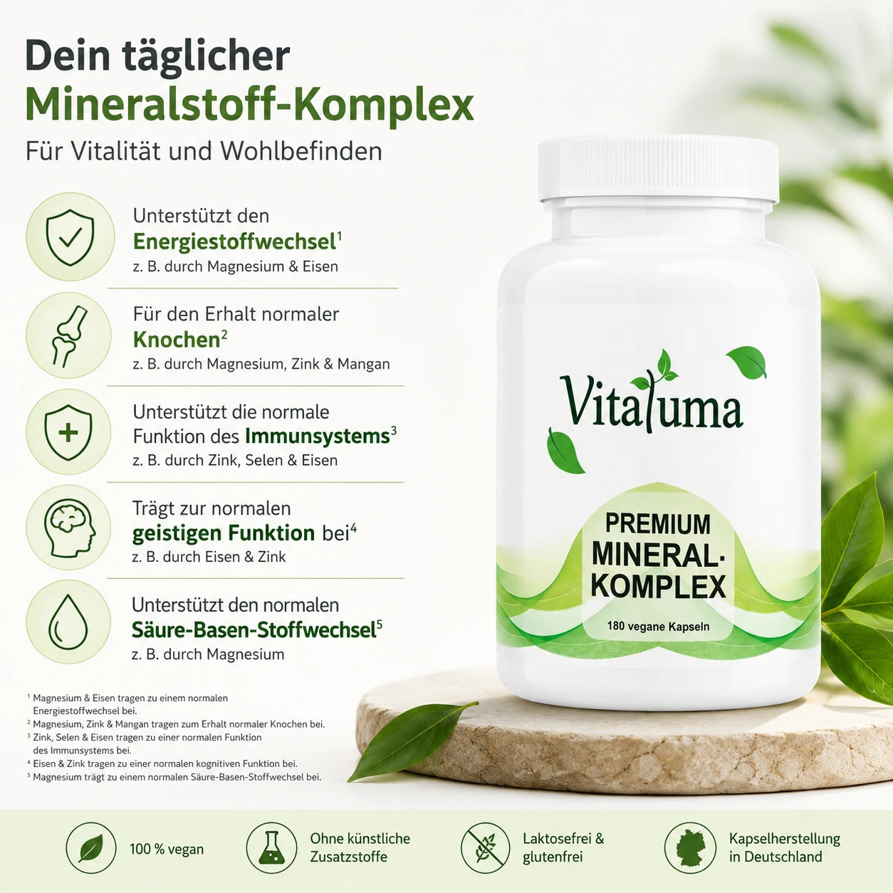 Mineralkomplex - 180 Kapseln