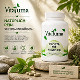 Vitaluma Prosta VIT Komplex – veganes Premium-Nahrungsergänzungsmittel mit natürlichen Pflanzenextrakten in hoher Qualität.