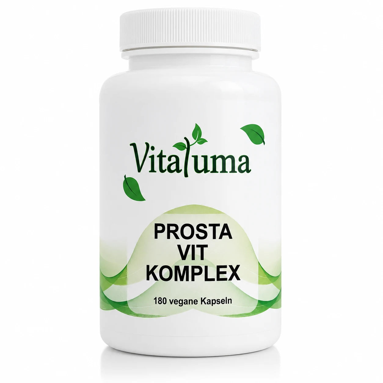 Vitaluma Prosta VIT Komplex als veganes Nahrungsergänzungsmittel mit hochwertigen Pflanzenextrakten für Männer.