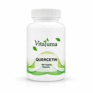 Vitaluma Quercetin 700 mg vegane Kapseln aus Schnurbaum-Blüten-Extrakt als hochwertiges Nahrungsergänzungsmittel.