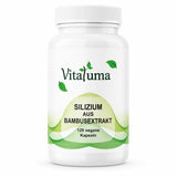 Vitaluma Silizium aus Bambusextrakt mit 120 veganen Kapseln als hochwertiges Nahrungsergänzungsmittel
