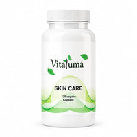 Vitaluma Skin Care 120 vegane Kapseln als hochwertiges Nahrungsergänzungsmittel zur Unterstützung normaler Haut