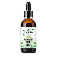 Vitaluma Vitamin B12 Tropfen 200 µg als hochwertiges Nahrungsergänzungsmittel in praktischer Tropfflasche
