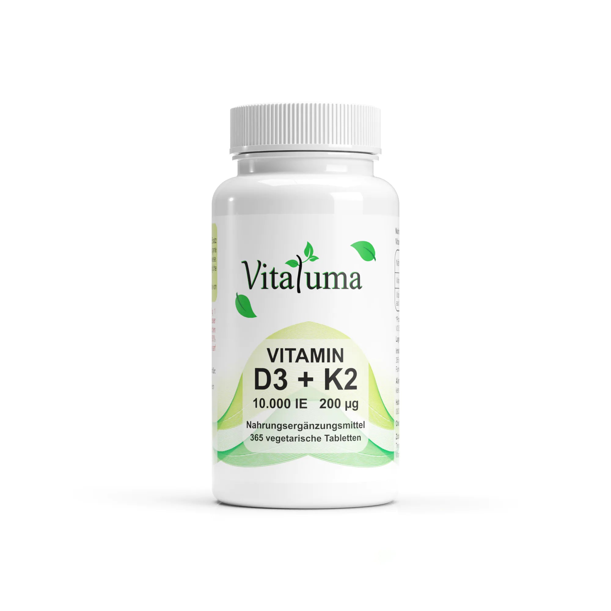 Vitamin D3 + K2 365 Tabletten