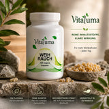 Vitaluma Weihrauch Kapseln mit hochwertigem Bosflex Weihrauchextrakt in natürlicher Premium Markeninszenierung