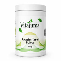 Vitaluma Akazienfaser Pulver 500 g Ballaststoffpulver im Produktfoto