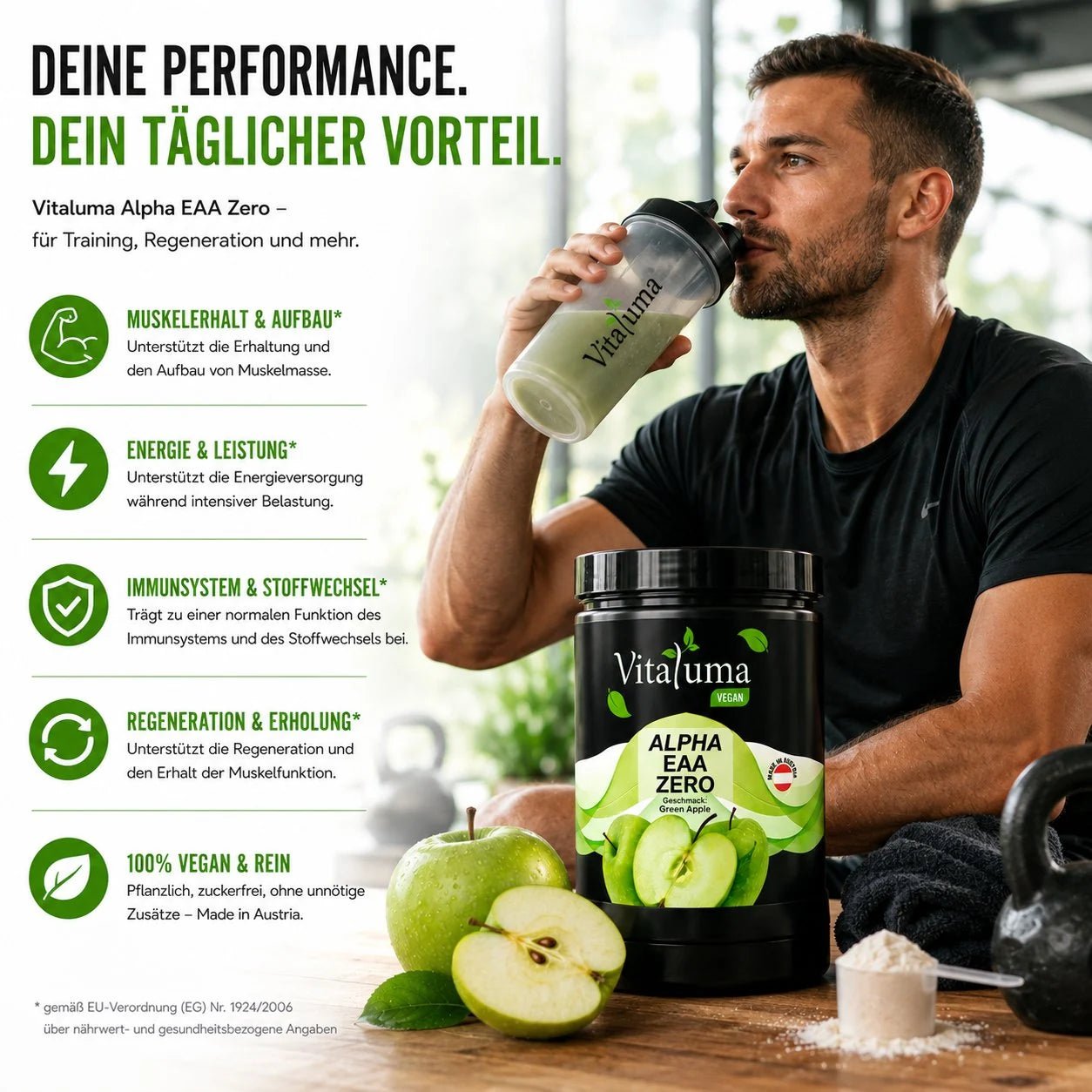 Alpha EAA Zero - 480g - Vitaluma®