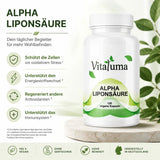 Alpha Liponsäure - 120 Kapseln - Vitaluma®