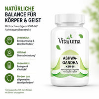Ashwagandha - 120 Kapseln - Vitaluma®