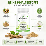 Ashwagandha - 120 Kapseln - Vitaluma®