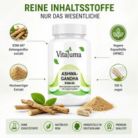 Ashwagandha - 120 Kapseln - Vitaluma®