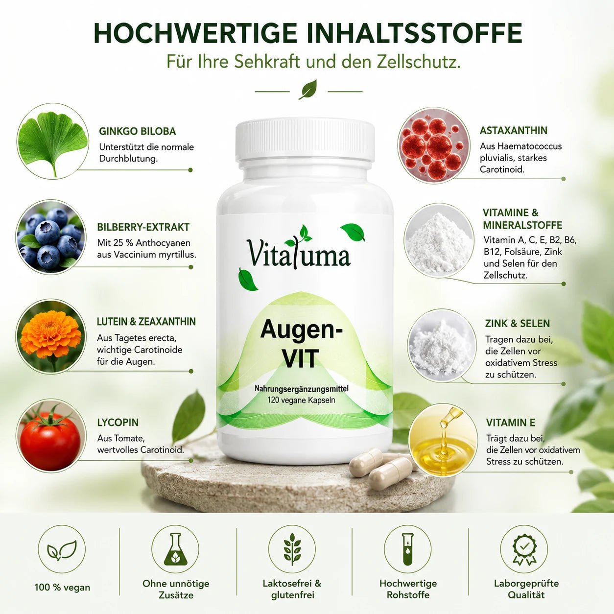Augen-VIT - 120 Kapseln - Vitaluma®