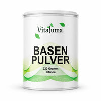Basenpulver 220g Zitrone - Vitaluma®