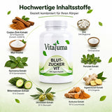 Blut-Zucker VIT – 240 vegane Kapseln - Vitaluma®