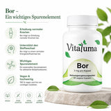 Bor 3mg - 60 vegane Kapseln - Vitaluma®
