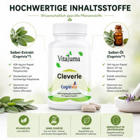 Cleverle mit Cognivia™- 60 vegane Kapseln - Vitaluma®