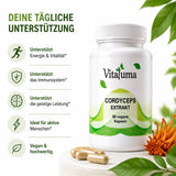 Cordyceps Extrakt - 90 Kapseln - Vitaluma®