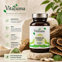 Coriolus Extrakt - 90 Kapseln - Vitaluma®