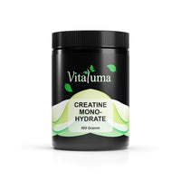 Creatine Monohydrate Pulver 500g - Vitaluma®