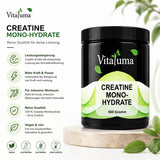 Creatine Monohydrate Pulver 500g - Vitaluma®