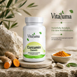 Curcumin-Kapseln mit CAVACURMIN® - 90 Kapseln - Vitaluma®
