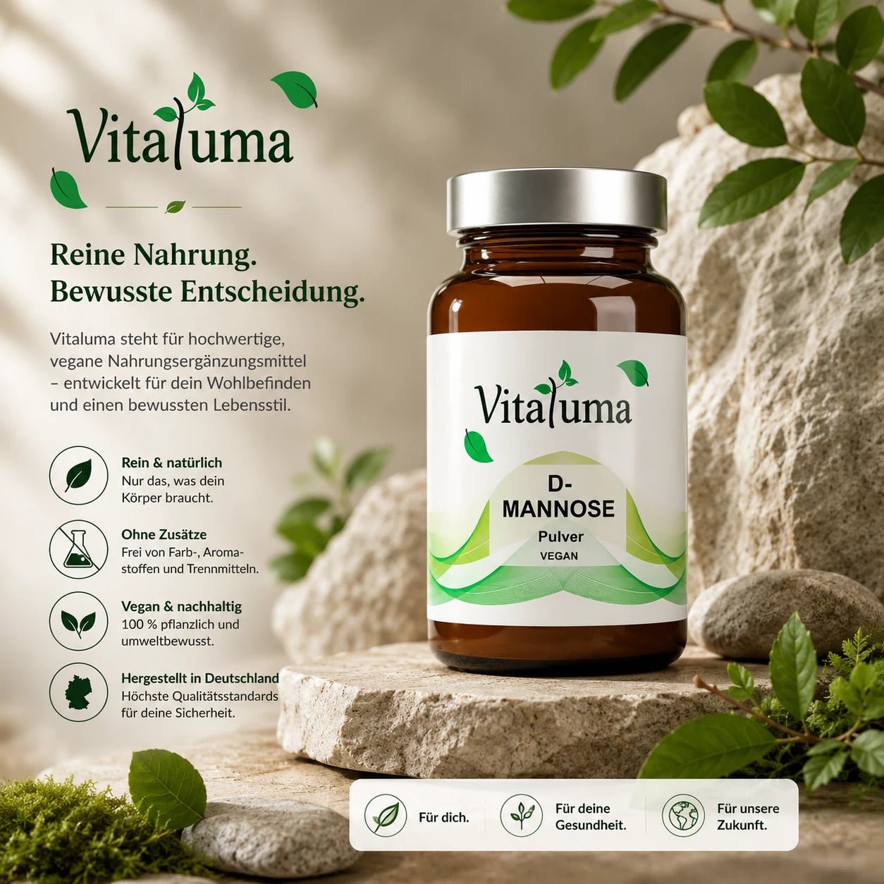 D-Mannose Pulver 100g - Vitaluma®