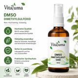 DMSO (Dimethylsulfoxid) 70% - 100 ml - Vitaluma®