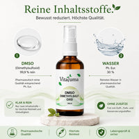DMSO (Dimethylsulfoxid) 70% - 100 ml - Vitaluma®