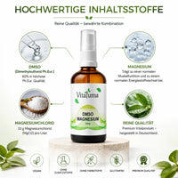 DMSO + Magnesium Öl 60/40 - 100ml - Vitaluma®