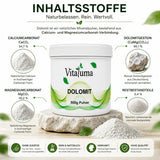 Dolomit Pulver - 500g - Vitaluma®