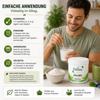 Dolomit Pulver - 500g - Vitaluma®