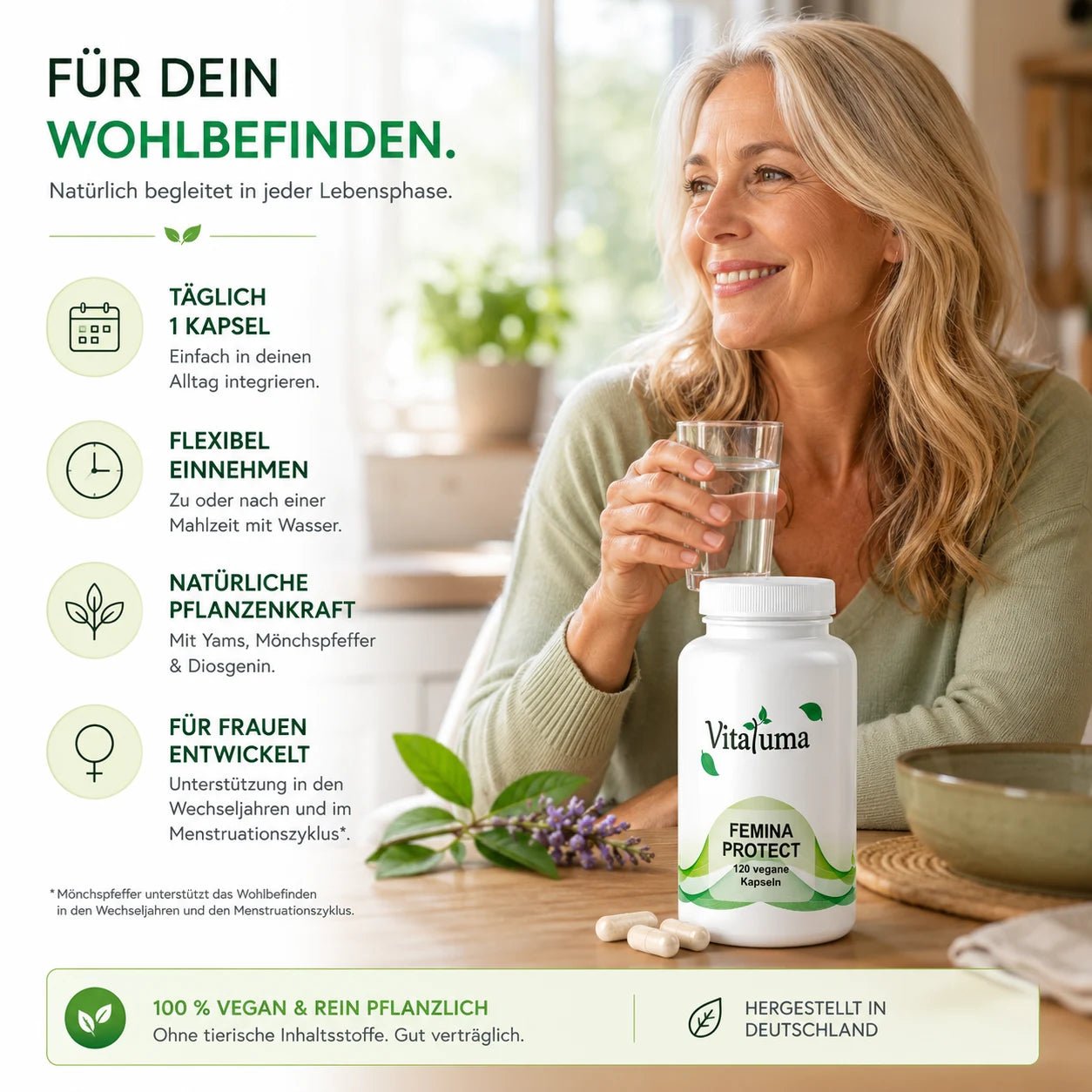 Femina Protect - 120 Kapseln - Vitaluma®