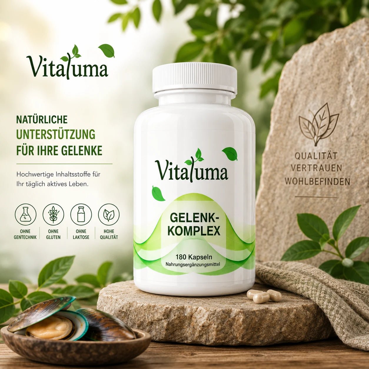 Gelenkkomplex - 180 Kapseln - Vitaluma®
