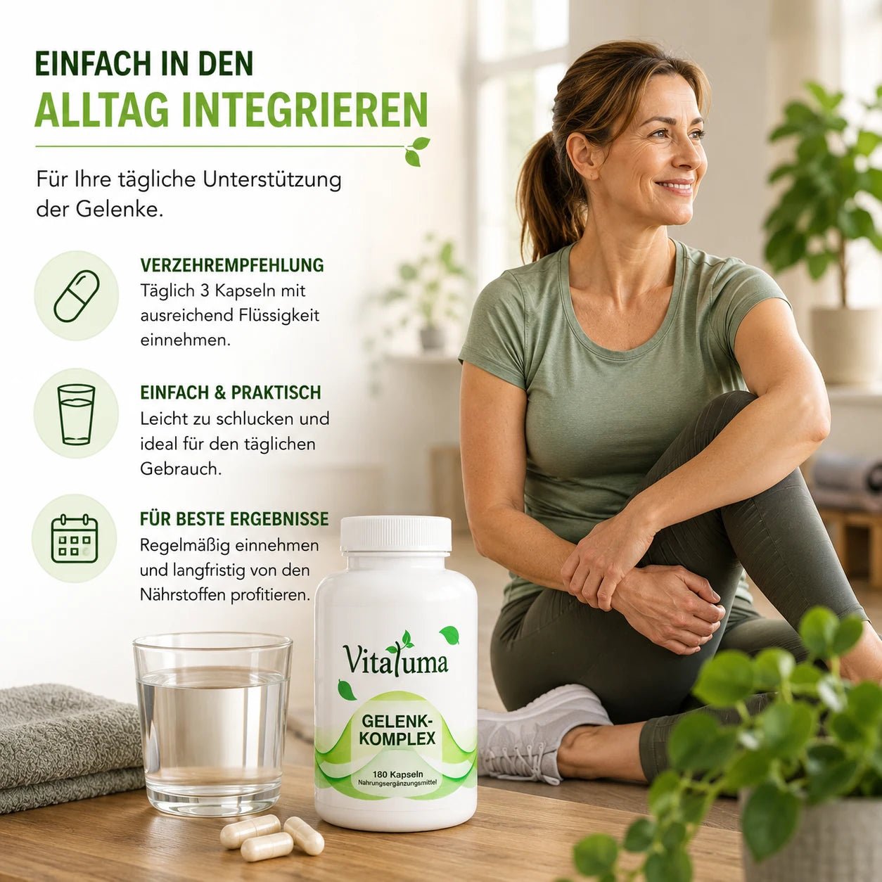 Gelenkkomplex - 180 Kapseln - Vitaluma®