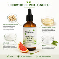 Grapefruitkernextrakt 100ml - Vitaluma®
