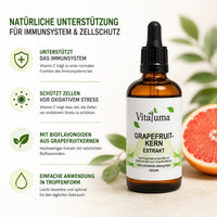 Grapefruitkernextrakt 100ml - Vitaluma®