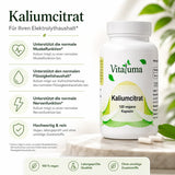 Kaliumcitrat – 120 vegane Kapseln - Vitaluma®
