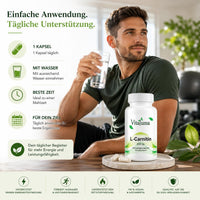 L-Carnitin - 120 Kapseln - Vitaluma®