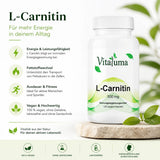 L-Carnitin - 120 Kapseln - Vitaluma®