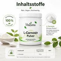 L-Carnosin 250g Pulver - Vitaluma®