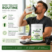 L-Glutamin Pulver – 500g - Vitaluma®